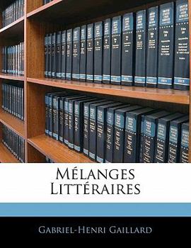 Paperback Melanges Litteraires [Russian] Book