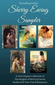 Paperback Sherry Ewing Sampler of Books: A Medieval & Time Travel First Chapter Collection Book