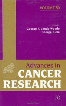 Hardcover Advances in Cancer Research (Volume 80) Book