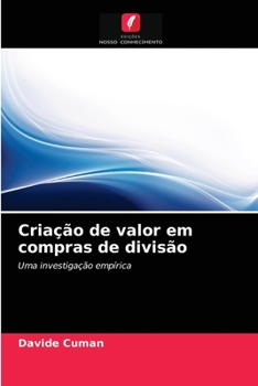Paperback Criação de valor em compras de divisão [Portuguese] Book
