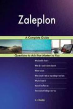 Paperback Zaleplon; A Complete Guide Book