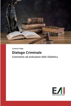 Paperback Dialogo Criminale [Italian] Book