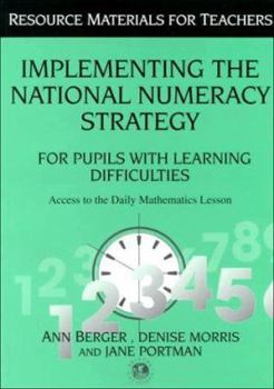 Paperback Implementing the National Numeracy Strategy: For Pupils with Learning Difficulties Book