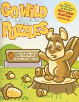 Paperback Go Wild Puzzles: Great Smoky Mountains National Park Book