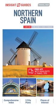 Map Insight Guides Travel Map Northern Spain Book
