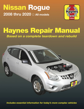 Paperback Nissan Rogue 2008-20 & Nissan Rogue Select 2014-15 Book