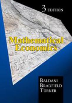 Paperback Mathematical Economics (3rd Edition) Book