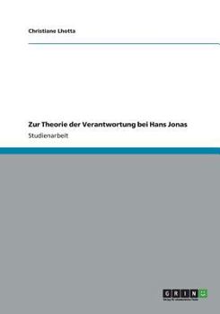 Paperback Zur Theorie der Verantwortung bei Hans Jonas [German] Book