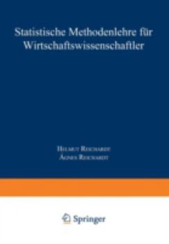 Paperback Statistische Methodenlehre Für Wirtschaftswissenschaftler [German] Book