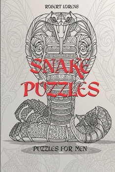 Paperback Puzzles for Men: Snake Puzzles Book