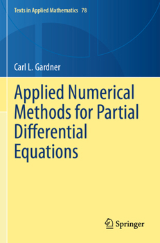 Paperback Applied Numerical Methods for Partial Differential Equations Book
