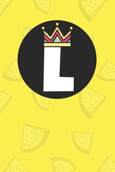 L : Personalized L letter notebook ! Unique customized Gift for whose names begin with L, beautiful journal for Men / Women -  with 120 Page , ... ( L notebook): The best gift for L letter