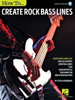 Paperback How To... Create Rock Bass Lines Book