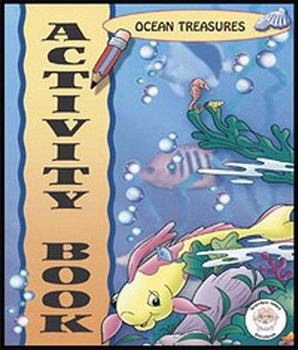 Paperback Ocean Treasures Activity Book