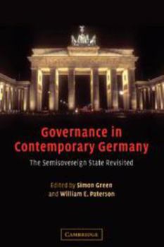 Electronics Governance in Contemporary Germany: The Semisovereign State Revisited Book