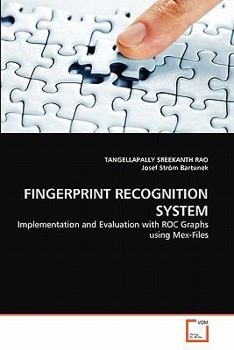 Paperback Fingerprint Recognition System Book