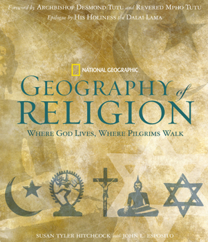 Paperback Geography of Religion: Where God Lives, Where Pilgrims Walk Book