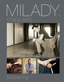 Hardcover Milady Standard Barbering Book