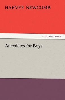 Paperback Anecdotes for Boys Book