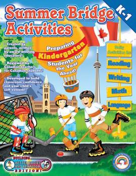 Paperback Summer Bridge Activities(r), Grades K - 1: Canadian Edition Book