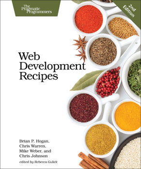 Paperback Web Development Recipes Book