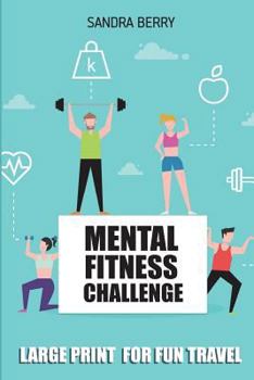 Paperback Mental Fitness Challenge: Hitori Puzzles - Large Print For Fun Travel Book