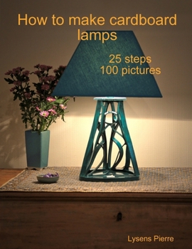 Paperback how to make cardboard lamps Book