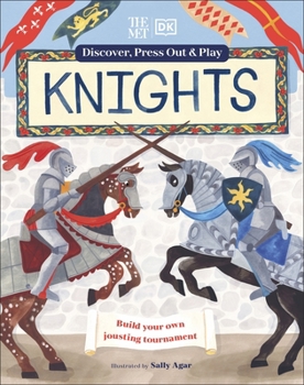 Hardcover The Met Knights Discover, Press Out & Play (DK The Met) Book