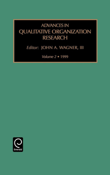 Hardcover Advances in Qualitative Organization Research Book