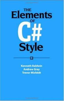 Paperback The Elements of C# Style Book