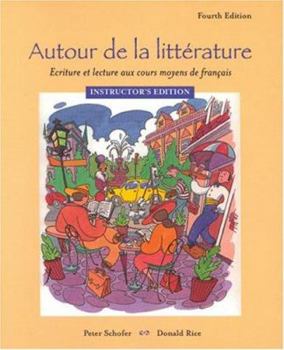 Paperback Autour de la litterature: Ecriture et lecture aux cours moyens de français (with Audio CD) Book