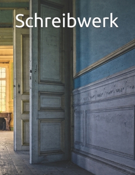 Schreibwerk: Schneeflocken Matrix - XXL Planer Notizbuch (Gr��e: 8,5x 11 Zoll) f�r das kreative Schreiben und die Entwicklung komplexer Storys