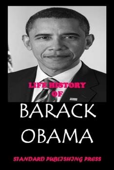 Paperback Life History: Barack Obama Book