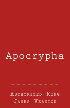 Paperback Apocrypha: Authorized King James Version Book