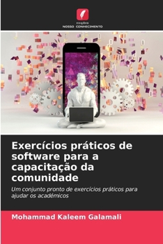 Paperback Exercícios práticos de software para a capacitação da comunidade [Portuguese] Book