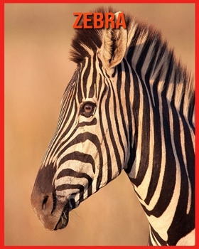 Paperback Zebra: Fatti divertenti e foto incredibili degli animali nella natura [Italian] Book