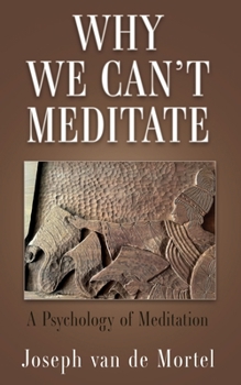 Paperback Why We Can't Meditate: A Psychology of Meditation Book