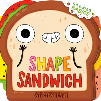 Board book Bite-Size Basics: Shape Sandwich Book