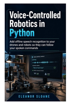 Paperback Voice-Controlled Robotics in Python: Add offline speech recognition to your drones and robots so they can follow your spoken commands Book