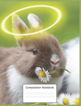 Composition Notebook: Bunny Rabbit Gifts For  Little Girls And Boys Funny Adorable Notebook