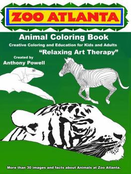 Paperback Zoo Atlanta Animal Coloring Book