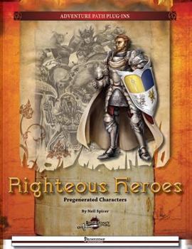Paperback Righteous Heroes: Pregenerated Characters Book