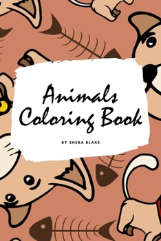 Paperback Animals Coloring Book for Children (6x9 Coloring Book / Activity Book) Book