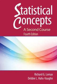 Paperback Statistical Concepts - A Second Course Book