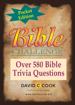 Cards Bible Challenge: Pocket Edition (Over 580 Bible Trivia Questions) Book