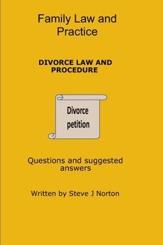 Paperback Family Law and Practice: Divorce Law and Procedure Book
