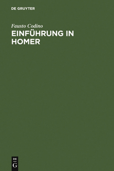 Hardcover Einführung in Homer [German] Book