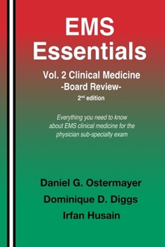 Paperback EMS Essentials: Vol. 2 Clinical Medicine Board Review Book