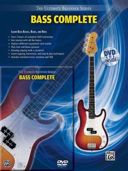 Paperback Ultimate Beginner -- Bass Complete: Book & DVD (Hard Case) Book