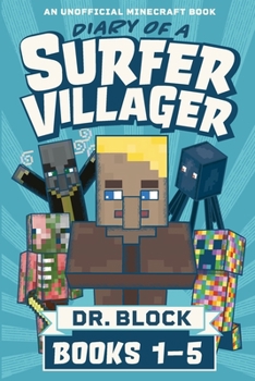 Paperback Diary of a Surfer Villager, Books 1-5: (an unofficial Minecraft book) Book